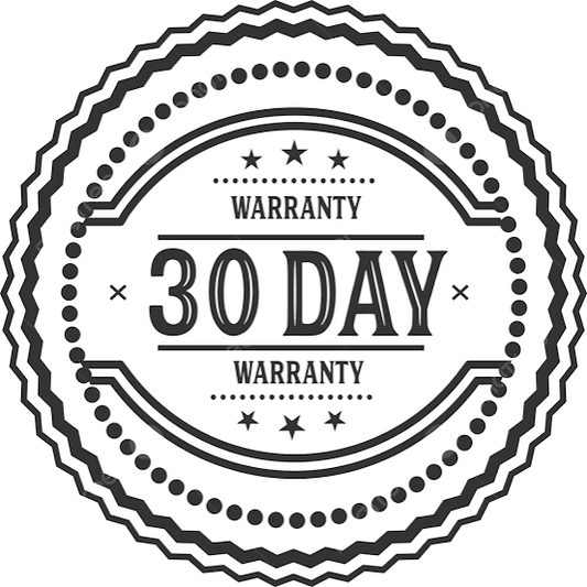 30 Day Warranty